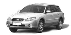 Legacy Outback (BL_BP) 2003 - 2005