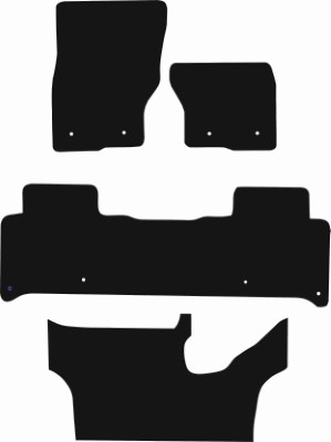 Land Rover Discovery 5 2017 - Present (7 Seater) Car Mats